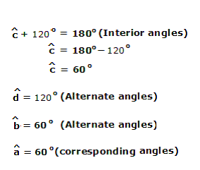 angles on parallel lines6